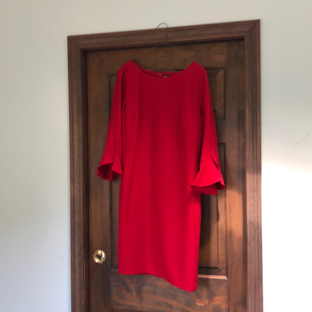 Karl Lagerfeld    Red party dress!